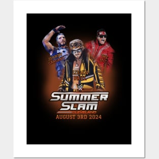 Summerslam Cleveland Posters and Art